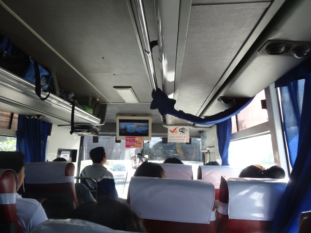 The bus to Lucena