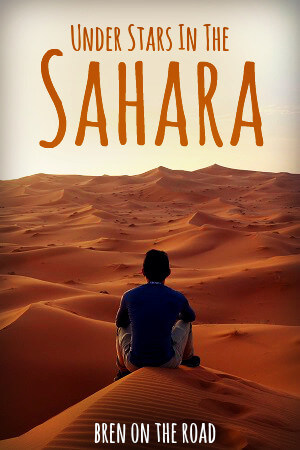 Magical story by Bren On The Road about star gazing in the Sahara. 